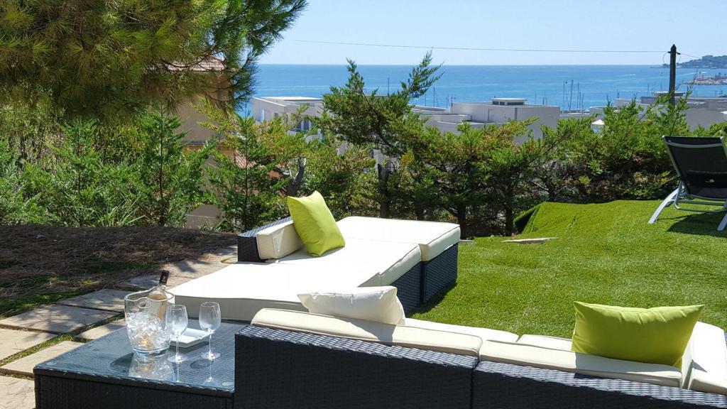 Cap Au Sud,Vue Panoramique Mer,Piscine Menton Eksteriør billede